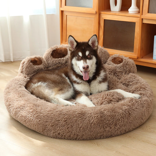 Calming Dog Paw Bed