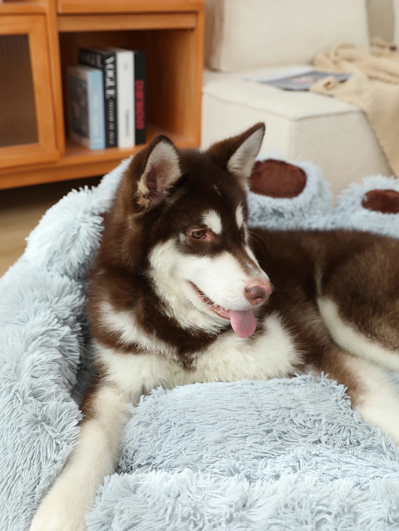 Calming Dog Paw Bed - Tails & Paws