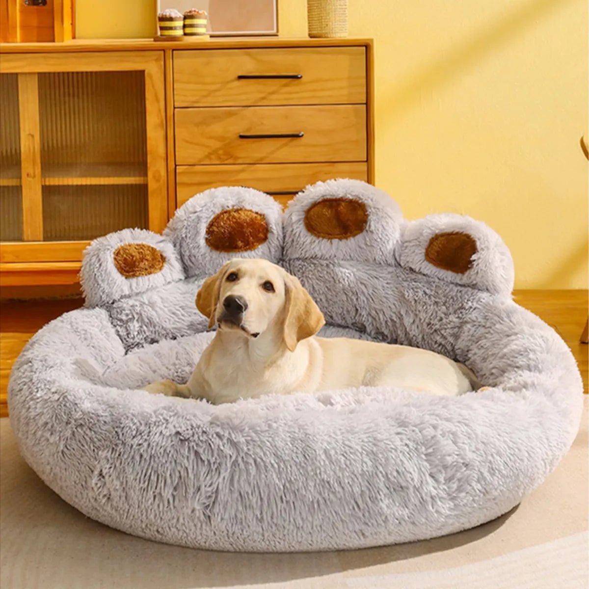 Calming Dog Paw Bed - Tails & Paws