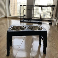 Elevated Dog Bowl - Tails & Paws