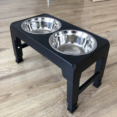 Elevated Dog Bowl - Tails & Paws