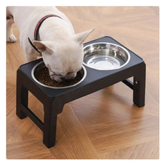 Elevated Dog Bowl - Tails & Paws