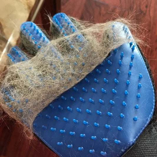 Pet Grooming Glove - Tails & Paws