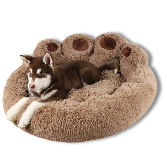 Calming Dog Paw Bed