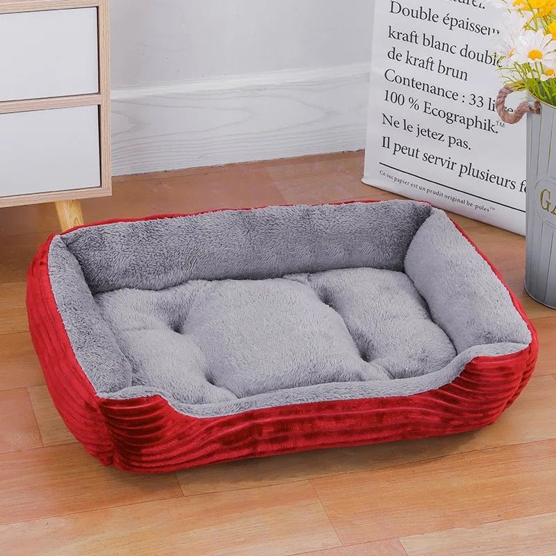 Square Pet Bed - Tails & Paws