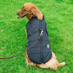 Waterproof Fleece Dog Coat - Tails & Paws