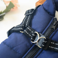 Waterproof Fleece Dog Coat - Tails & Paws