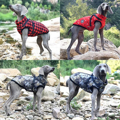 Waterproof Fleece Dog Coat - Tails & Paws