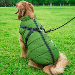 Waterproof Fleece Dog Coat - Tails & Paws